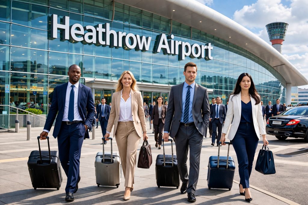 Corporate event chauffeur service London with luxury Mercedes vehicles
