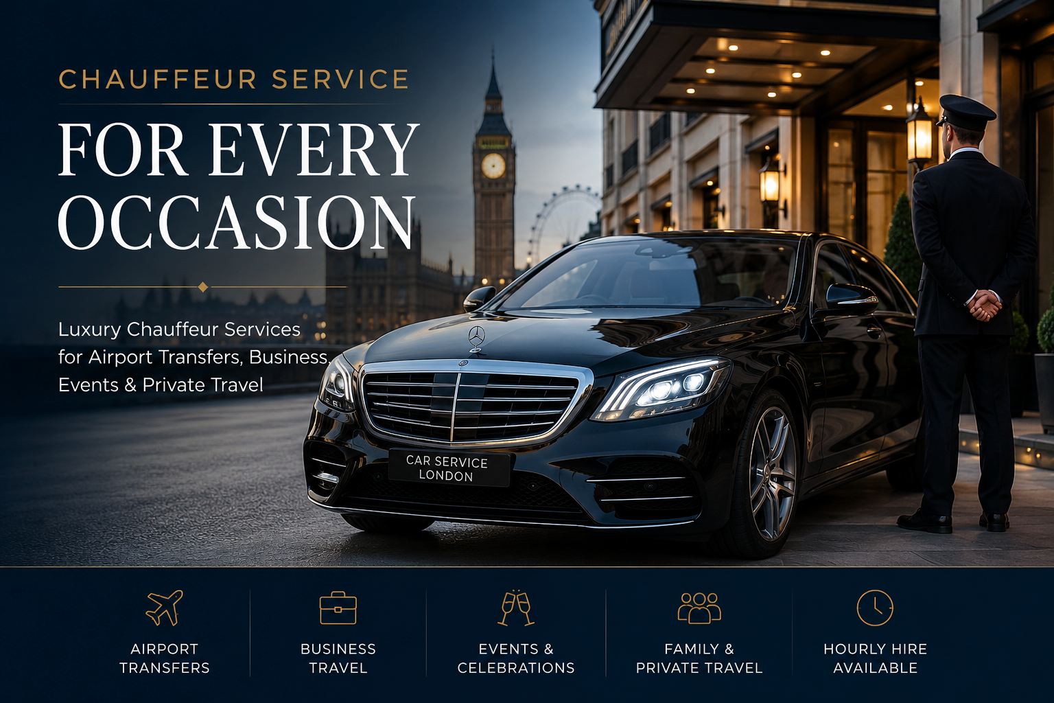 Airport Chauffeur London luxury chauffeur service