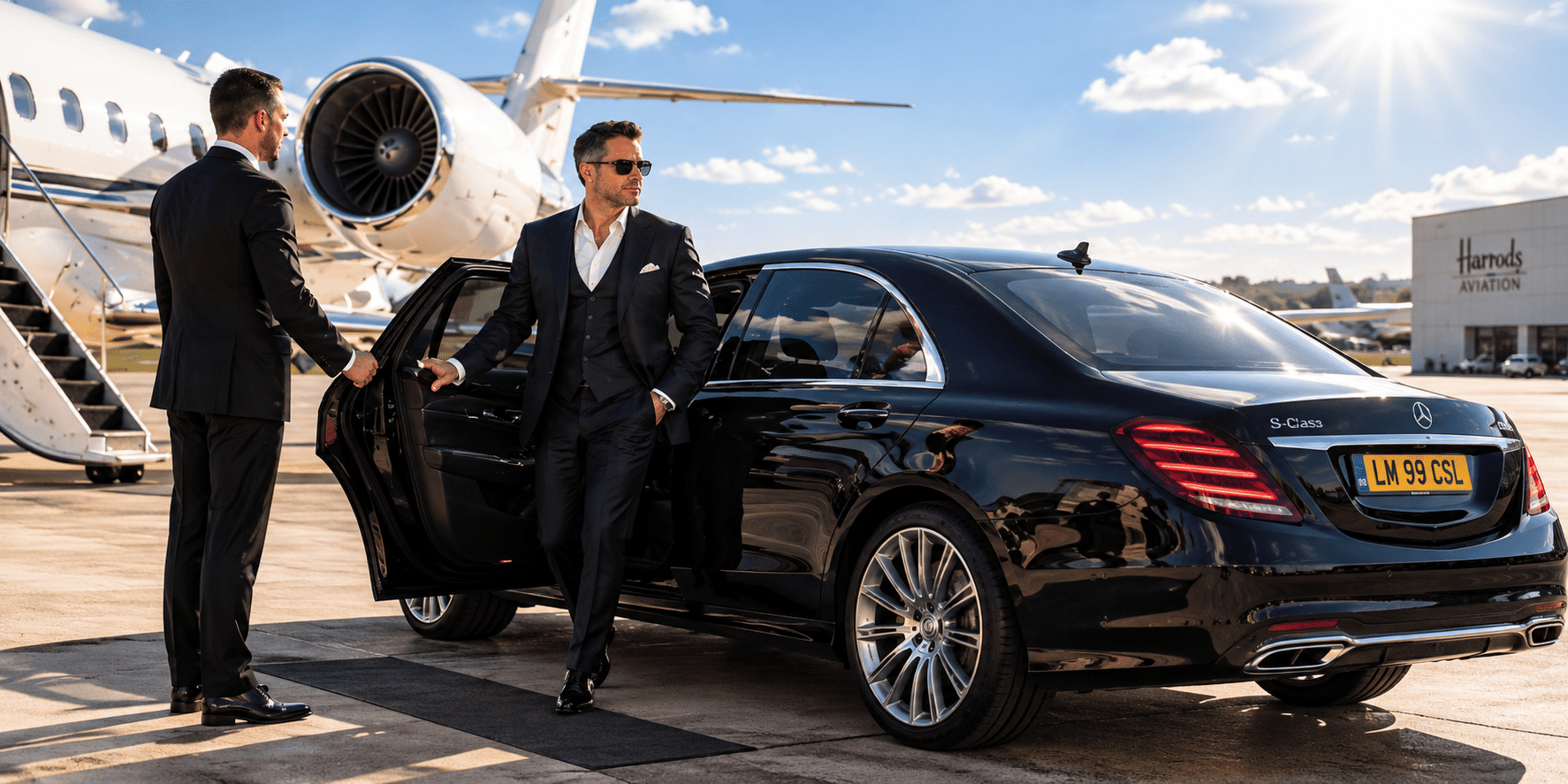 Private Jet Chauffeur London Service