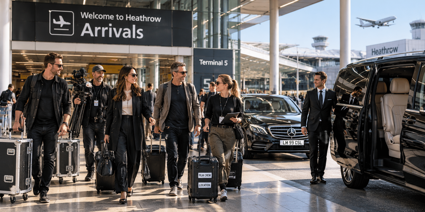 film-production-crew-arriving-at-Heathrow-airport-London