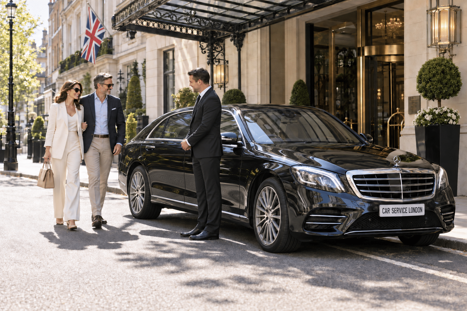 Luxury Heathrow airport transfer Mercedes-Benz V-Class